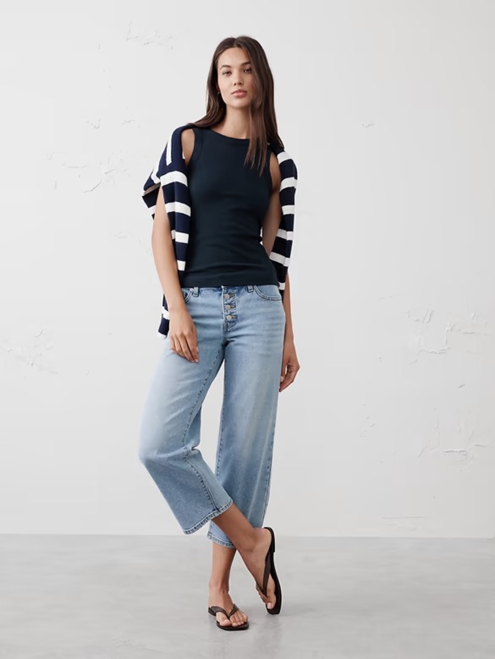 Banana Republic Navy Tank Top